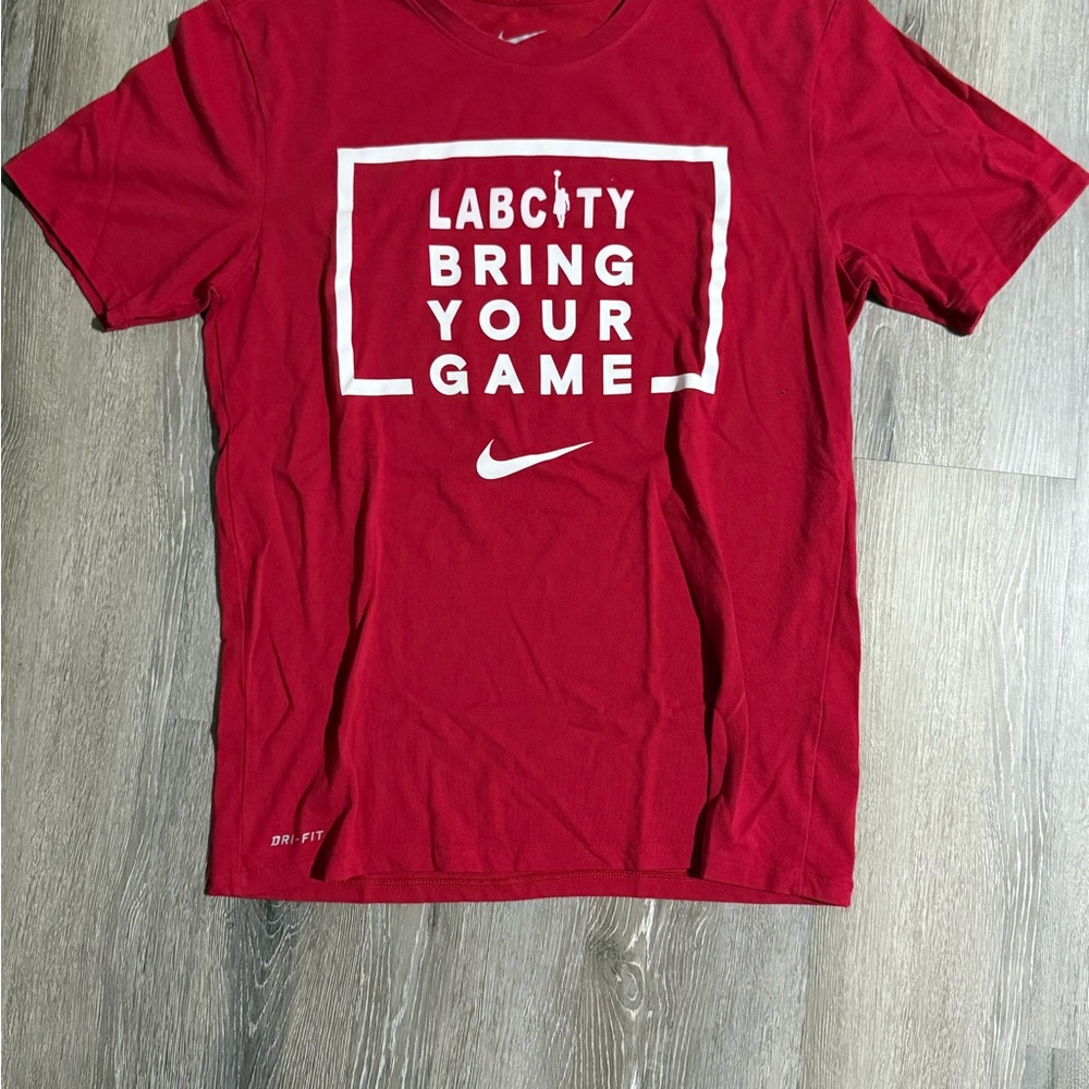 Nike Red Dri-FIT Tee - Lab City Edition